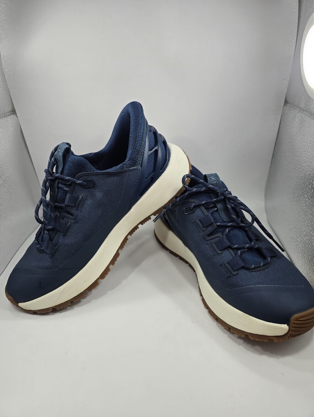 Kiziks Gently Worn Blue Lace Up Walking Comfort Sneakers/shoes Mens 6.5 Ladies 8 - Picture 4 of 16